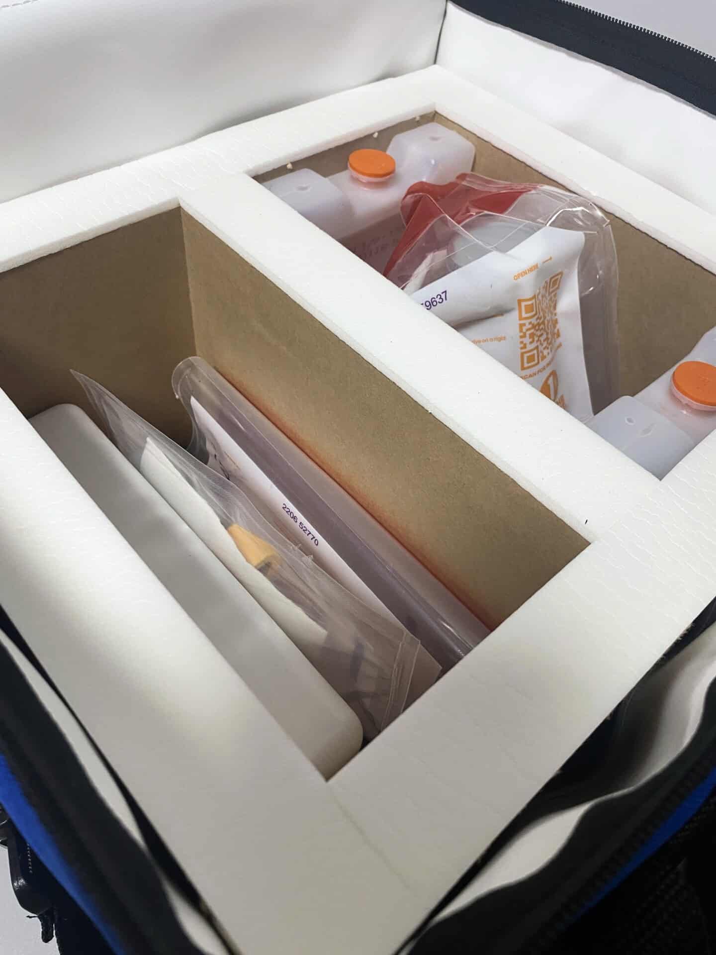 Sacoche isotherme pour transport de cornées – Image 5